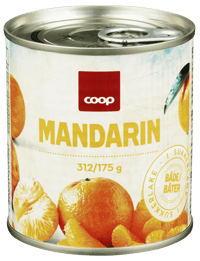 Coop Mandariner 312g