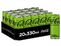 Coca-Cola u/Sukker Lime boks