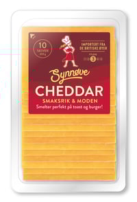 Synnøve Cheddar Skivet 200g