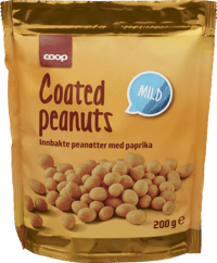 Coop Coated Peanuts Mild 200g
