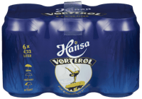 Hansa Vørterøl 6stk x 0,33l, 1,98l