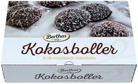 Kokosboller 18stk 414g Berthas