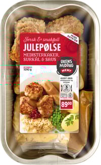 Medisterkaker og Julepølser 1090g