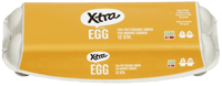 X-tra Egg S/M 12stk