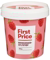 Bringebærsyltetøy 960g First Price