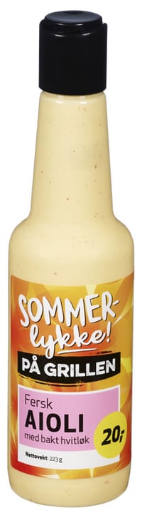 Fersk Aioli med Bakt Hvitløk