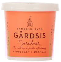 Gårdsis Jordbær 150ml Bamsrudlåven