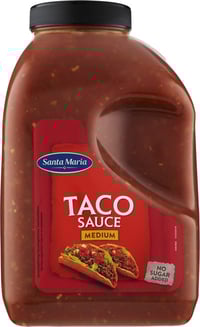 Taco Sauce Medium 3700g Santa Maria