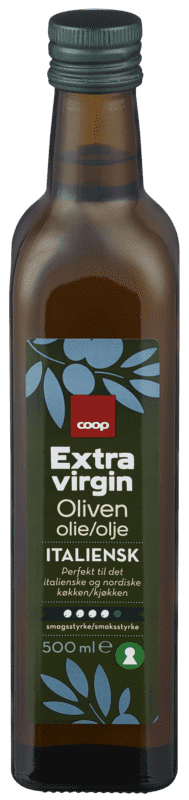 Coop Italiensk Extra Virgin Olivenolje 500ml