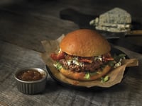 Hamburgerbrød uten Strø 40gx96stk Hatting