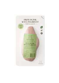 Økologisk Kyllingbryst Fersk, ca. 450 g