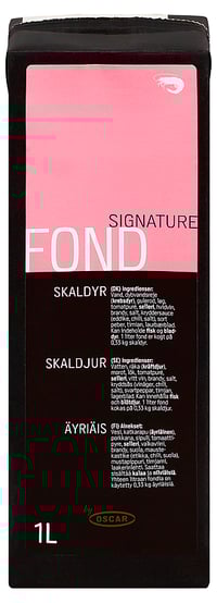 Skalldyrfond 1l