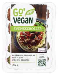 Kjøttboller 250g Go'Vegan