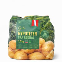 Gule nypoteter fra Reddal