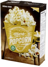 Micropopcorn med Smør 3pk, 300 g