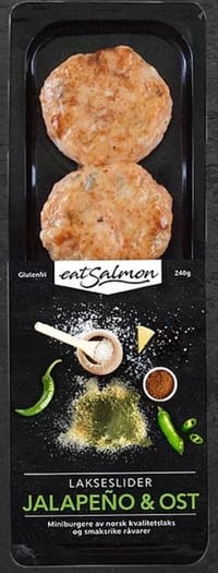 Lakseslider m/Jalapeno&Ost 240g Eatsalmon