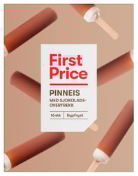 Sjoko Vaniljeis 16stk First Price