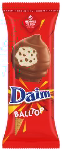 Daim Balltop 180ml Hennig-Olsen