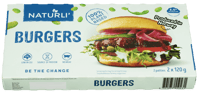 Naturli' Burgers 2x120g