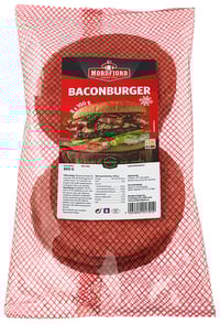 Hamburger m/Bacon 800g Frys