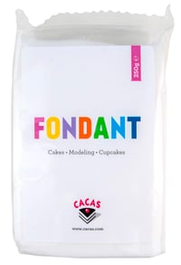 Fondant Hvit 250g Cacas