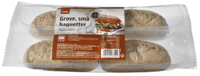 Coop Grove Små Baguetter 4pk