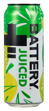 Battery Juiced Sour Apple 0,5l boks