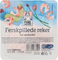 Reker Pillede Ferske Msc 100g Fiskemannen