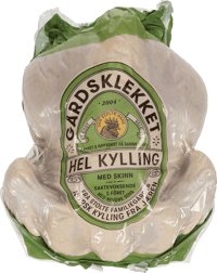 Den Stolte Hane Hel Kylling Gårdsklekket