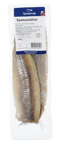 Spekesildfilet Vac Gjendemsjø Fisk