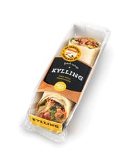 Wrap Kylling&Råkost 210g Mett og Go