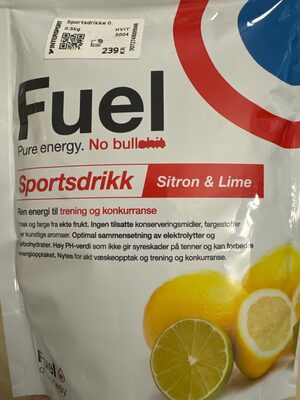 Sportsdrikk - Sitron og Lime