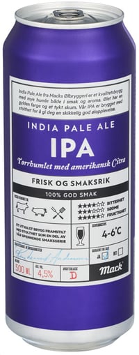 Mack Ipa 4,5% 0,5l boks