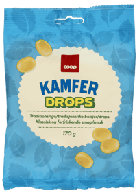 Coop Kamferdrops 170g