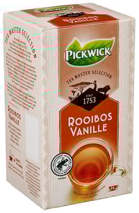 Pickwick Tms Rooibos Vanilje Ra 25stk