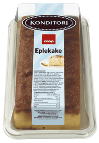 Coop Eplekake 400g