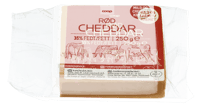 Coop Cheddar Red Block 250g