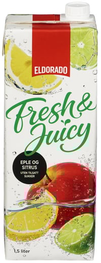 Fresh&Juicy Eple/Sitrus 1,5l Eldorado