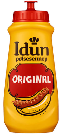 Pølsesennep Original 490g Idun