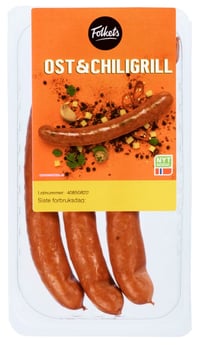 Ost&Chiligrill 270g Folkets