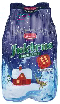 Julebrus Utan Sukker 4x0,5l Lerum
