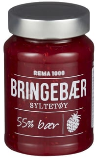 Bringebærsyltetøy Lett 525 g