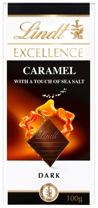 Lindt Excellence Caramel&Sea Salt 100g