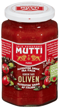 Mutti Pastasaus med Oliven 400g