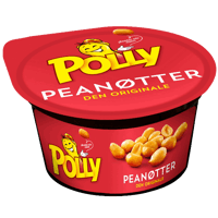 Polly Peanøtter I Beger 100g