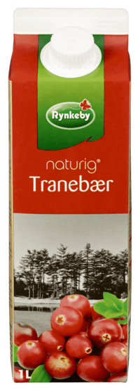 Rynkeby Naturig Tranebærdrikk 1l