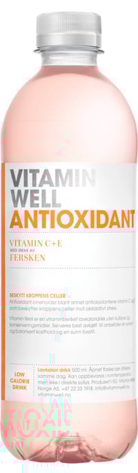 Vitamin Well Antioxidant 0,5l flaske