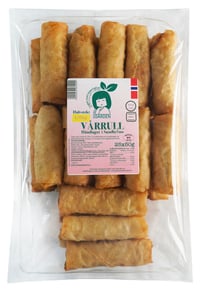 Norskproduserte Vårruller Kylling Halvstekt 25stk X 50g Frys