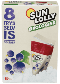 Sun Lolly Solbær Økologisk 8pk
