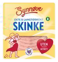 Kokt Skinke skivet 100g Synnøve